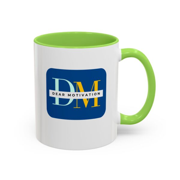 Dear MOTIVATION Colorful Mugs (11oz) without the website address - Image 7