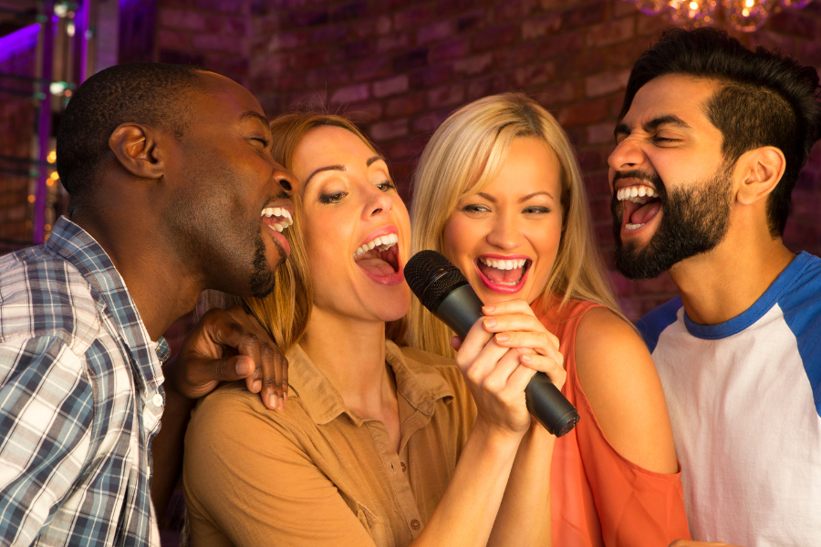 Poll asking Do you enjoy singing along to your favorite songs?” width=
